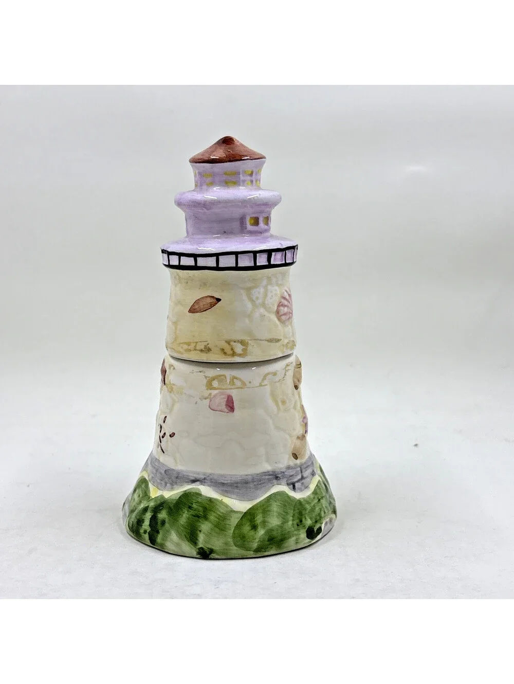 Lighthouse Stacking Salt And Pepper 5” S Fendee Exclusively For Ganz